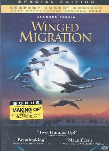 Winged migration [videorecording] = [Le peuple migrateur] / Sony Pictures Classics ; Galatée Films ... [et al.] ; directed by Jacques Perrin ; written by Stephane Durand, Jacques Perrin, and Francis Roux.