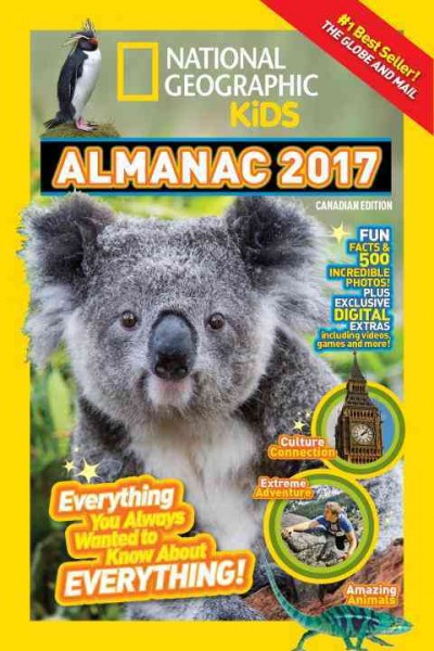 National Geographics kids almanac 2017.