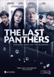The last panthers [DVD videorecording] / Sky and Canal+ present a Haut et Court TV & Warp Films production ; with the support of Creative Europe - Media Programme of the European Union ; with the participation of CNC, Studiocanal, Cin©♭+ ; with the participation of Sundance TV ; with the support of R©♭gion Provence Alpes C©þte d'Azur ; in association with CNC ; producers, Simon Arnal, Barbara Letelier, Alex Marshall, Barry Ryan, Carole Scotta, Niall Shamma, Caroline Benjo, Peter Carlton, Jimmy Desmarais ; written by Jack Thorne ; directed by Johan Renck.