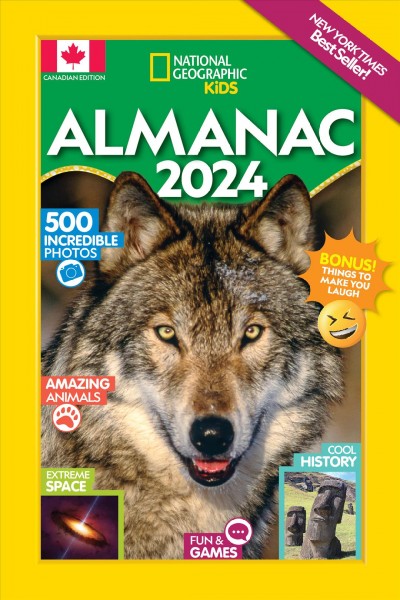 National Geographic kids almanac 2024.