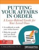 Putting your affairs in order : a leave-behind guide for your loved ones  Cover Image