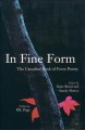 Go to record In fine form : the Canadian book of form poetry